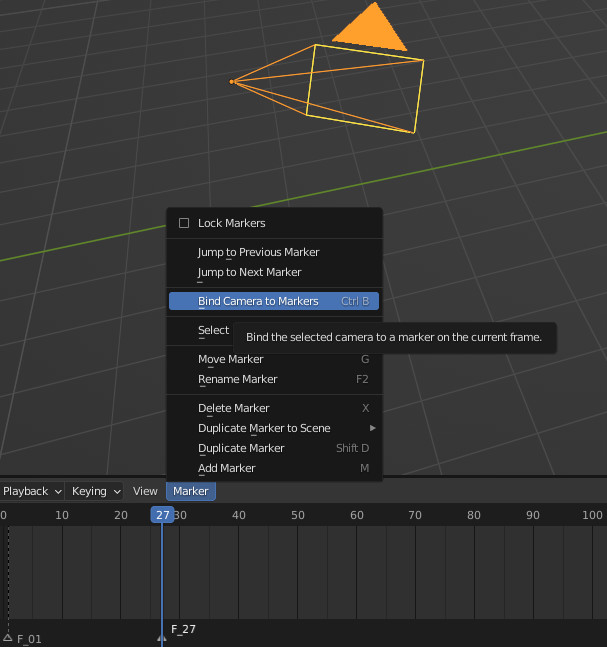 How to change the active camera in Blender?