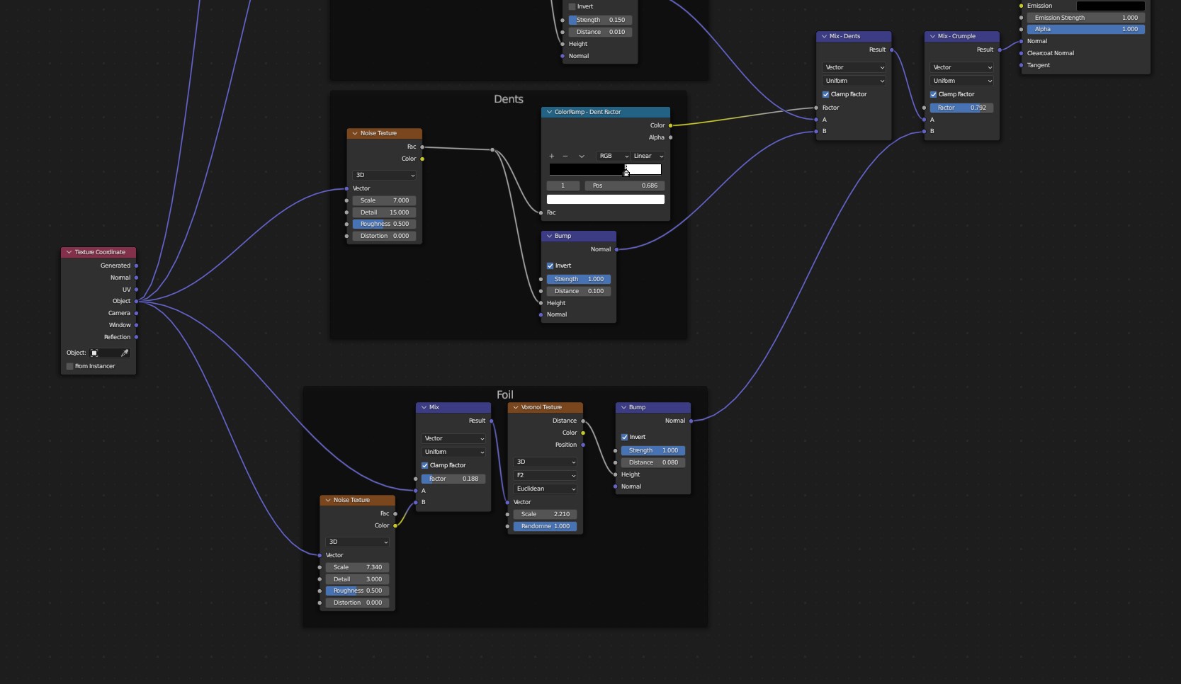 How to create an aluminum material in Blender