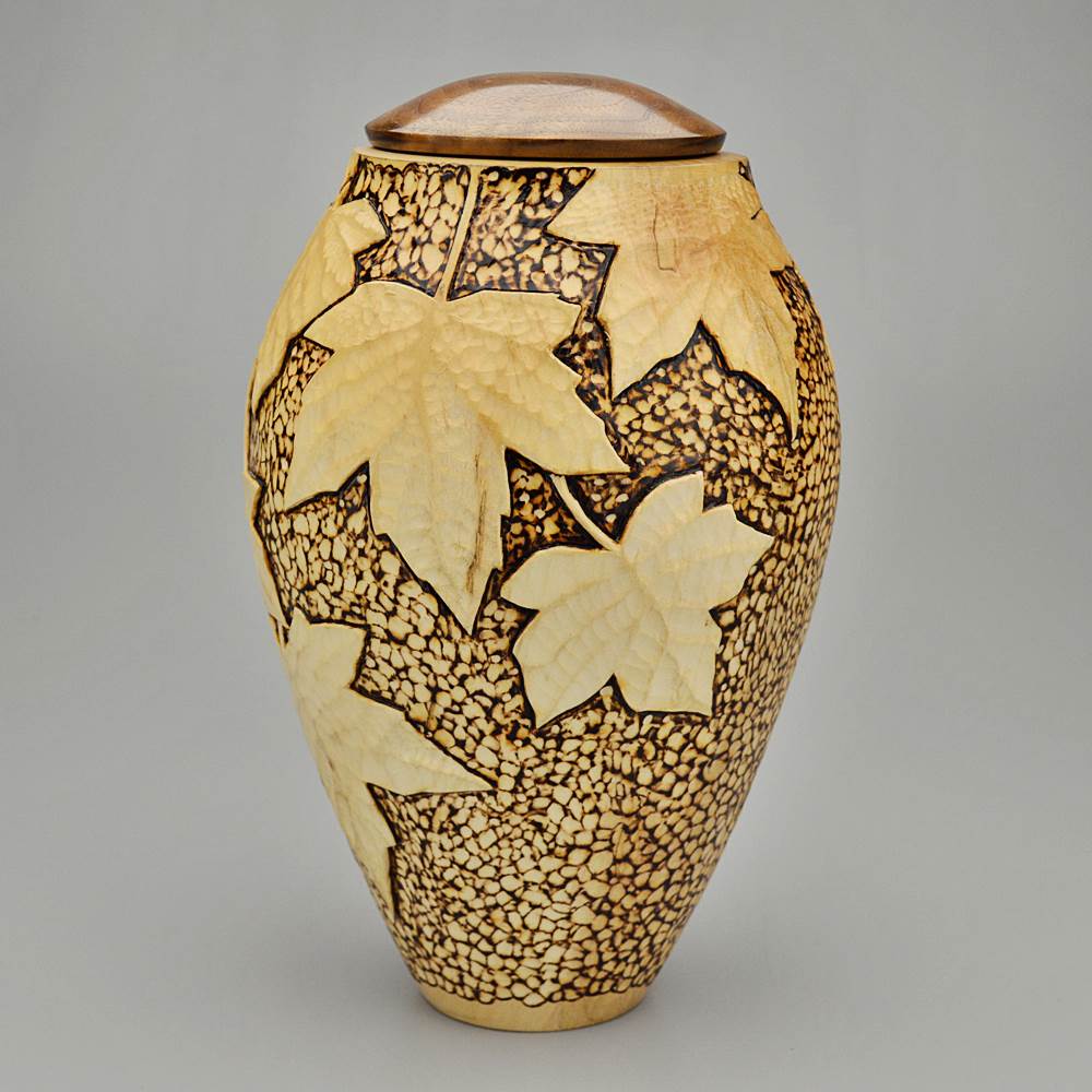 Artistic Wood Urns Unique Cremation Urns, Wood Urns, Hand Turned Works of Art
