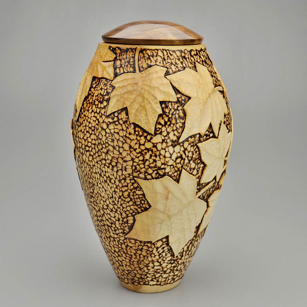 Artistic Wood Urns Unique Cremation Urns, Wood Urns, Hand Turned