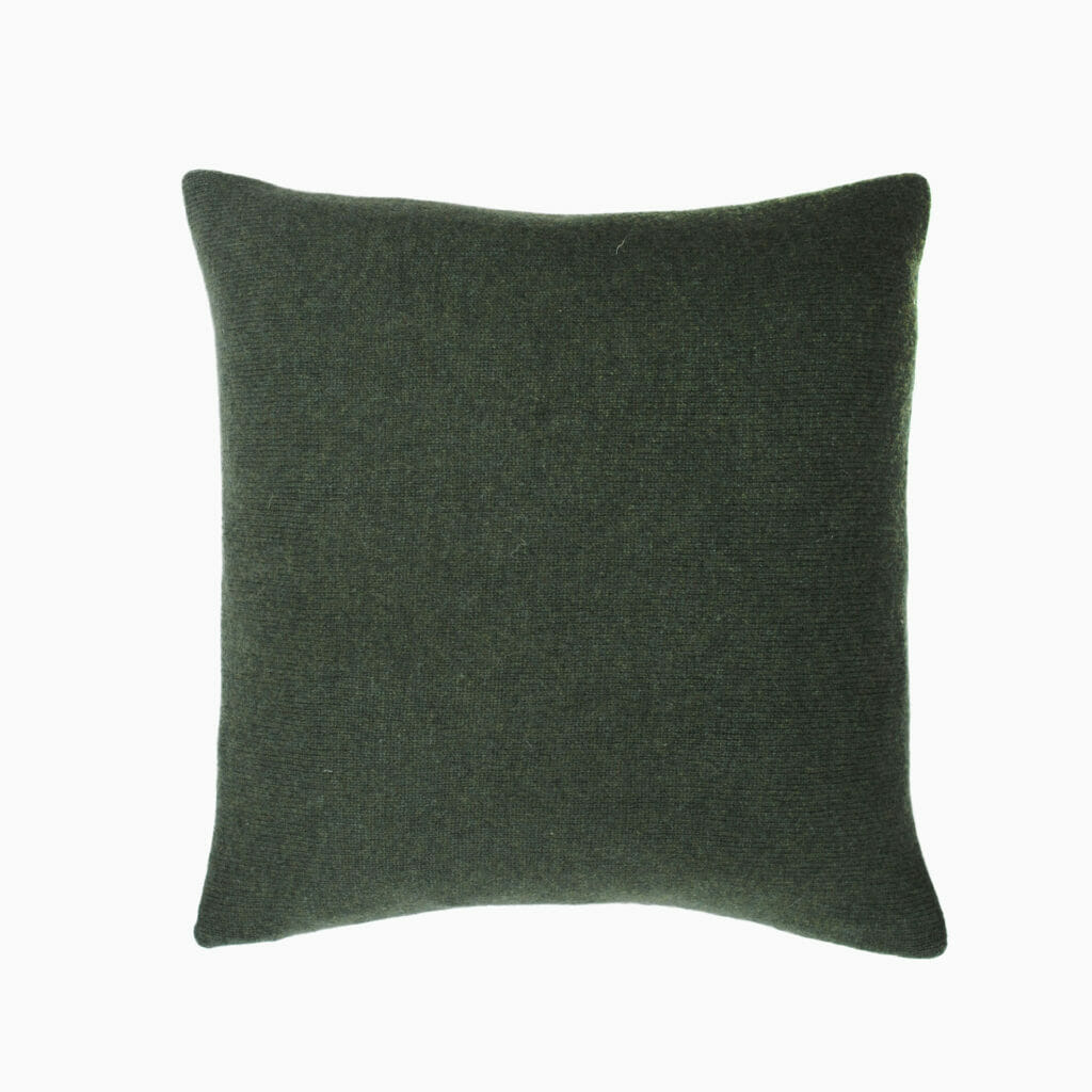 Green Textured Cushion Artists and Objects