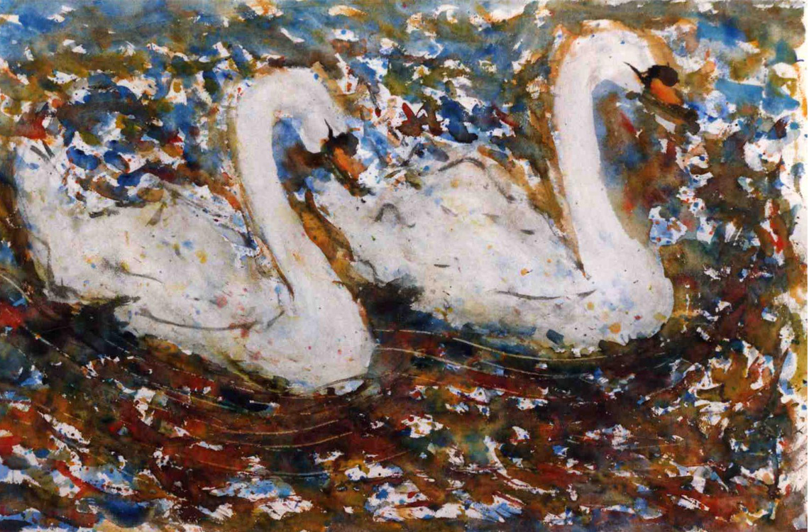 Snow Swans Philip & Kate French
