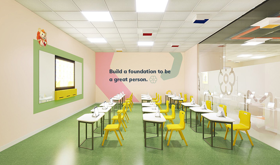 AMERICAN LEARNING LAB CS QUANG TRUNG ARTIUS Design and Construction