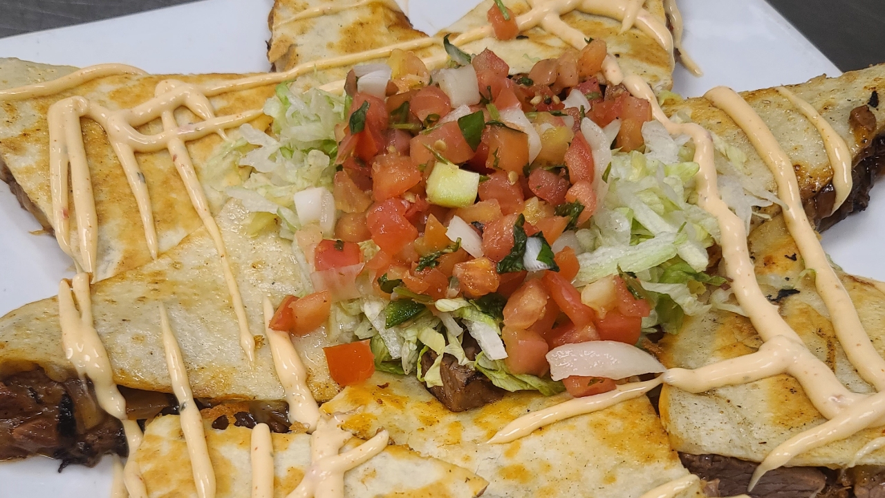 Brisket Street Quesadilla Art and Jakes