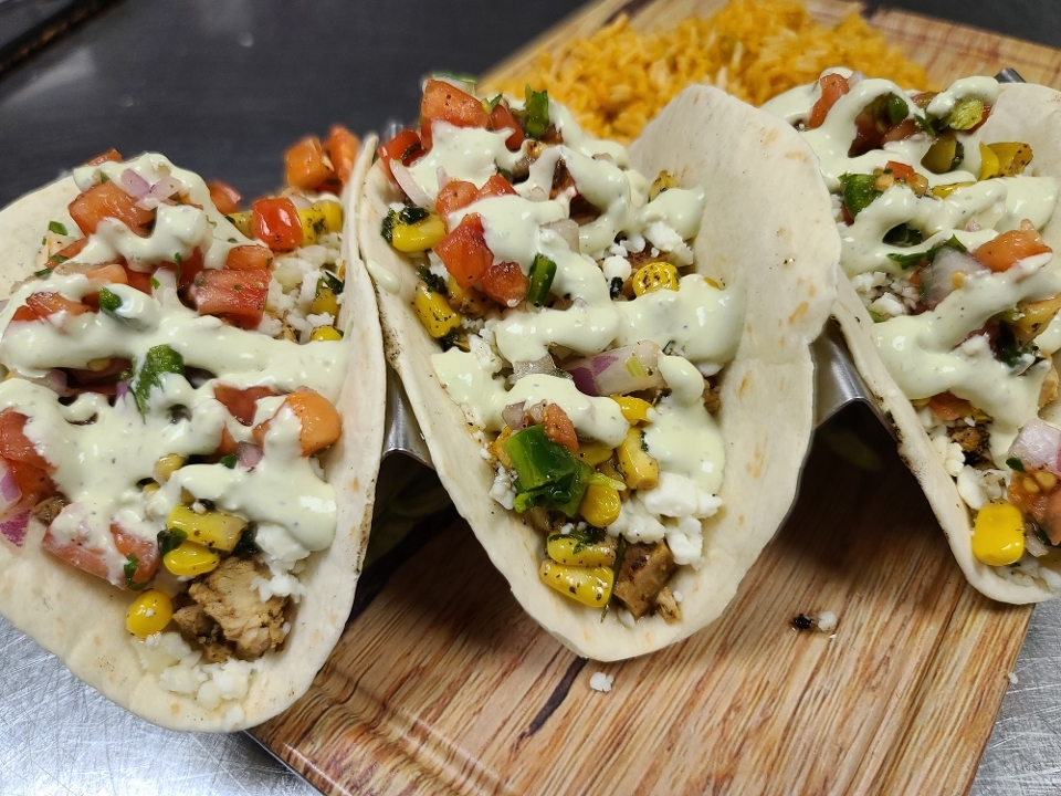 Cilantro Lime Chicken Tacos Art and Jakes