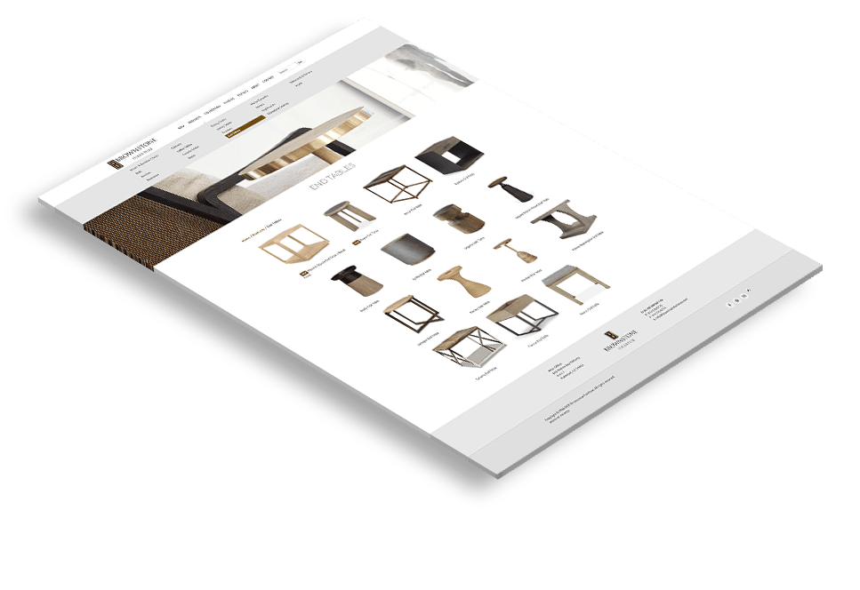 Artkade a fullservice ad agency ⁄ Brownstone Furniture