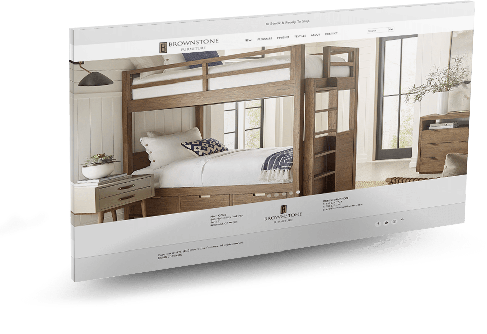 Artkade a fullservice ad agency ⁄ Brownstone Furniture