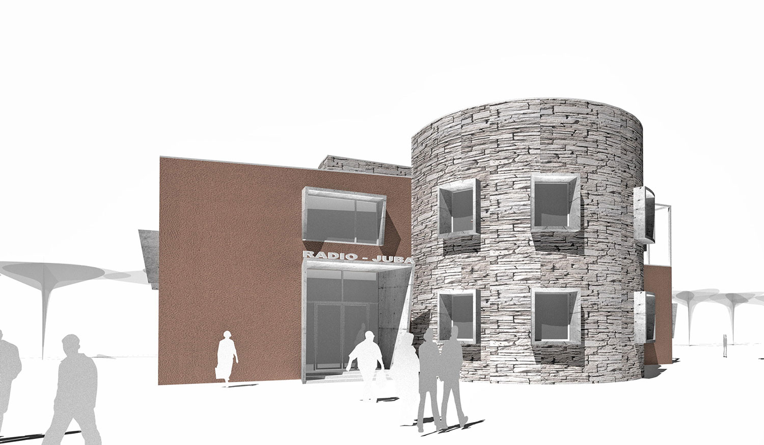 Radio Station Juba artkamp.architecture