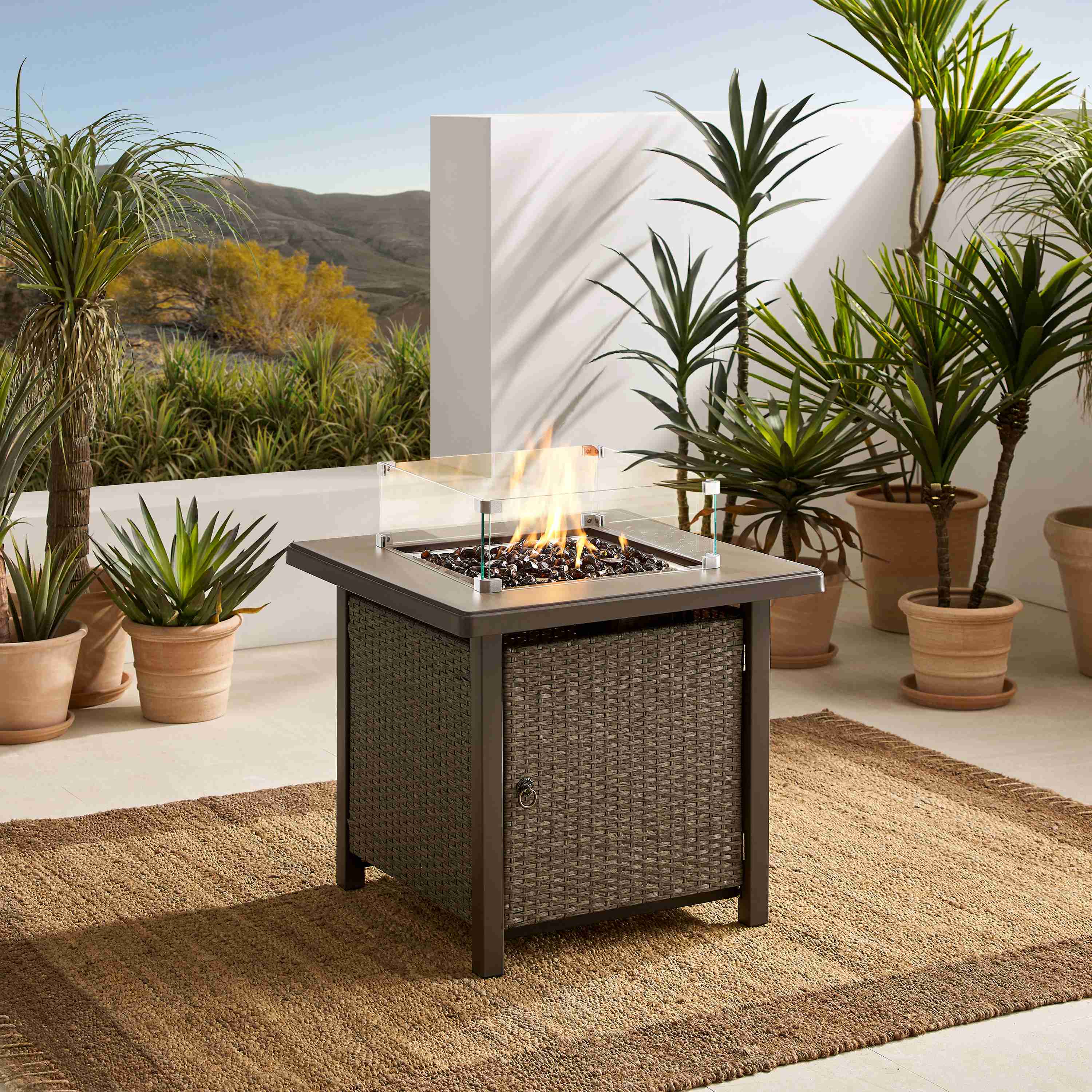 Why Wicker Fire Pit Tables Are The Perfect Addition To Your Outdoor Li