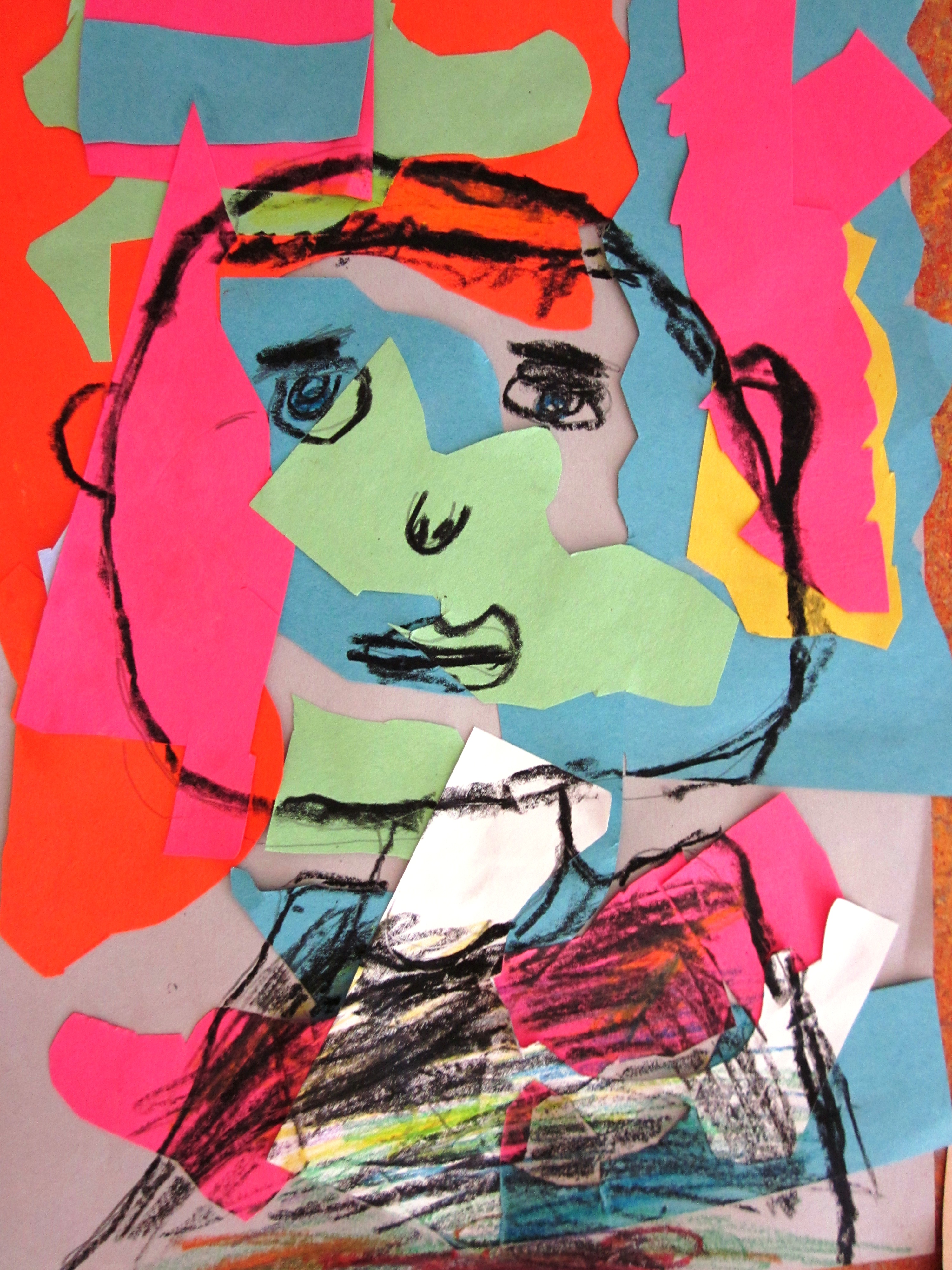 Matisse Collage Lesson Art Lessons For Kids