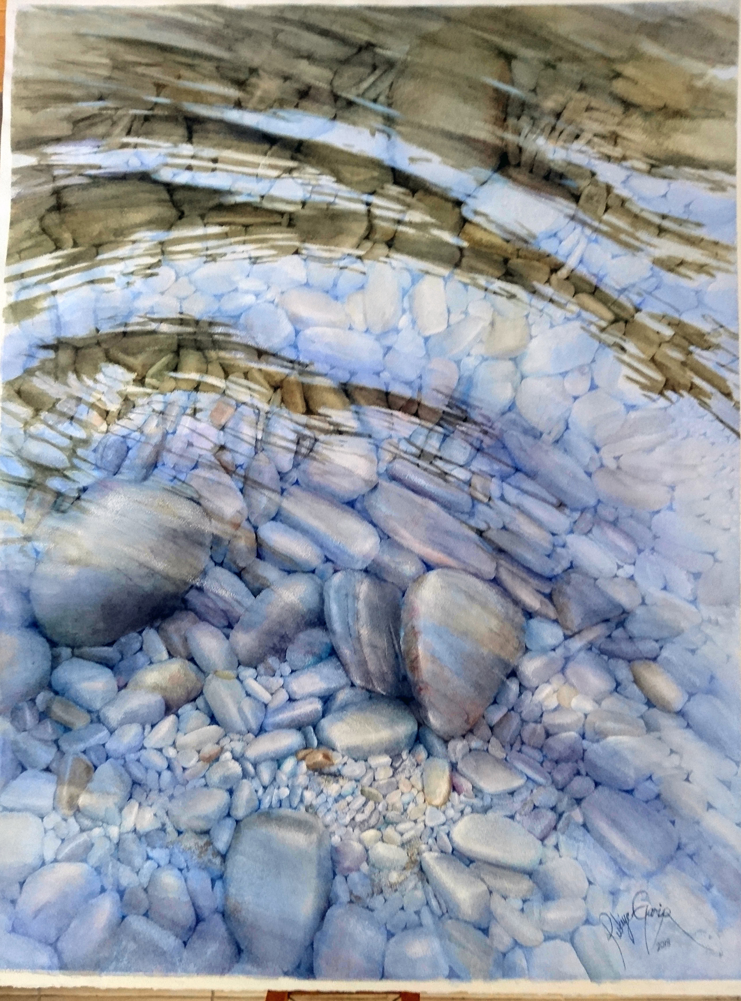 рисовать аква