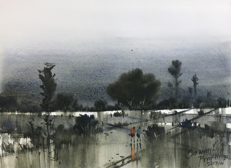 рисовать аква