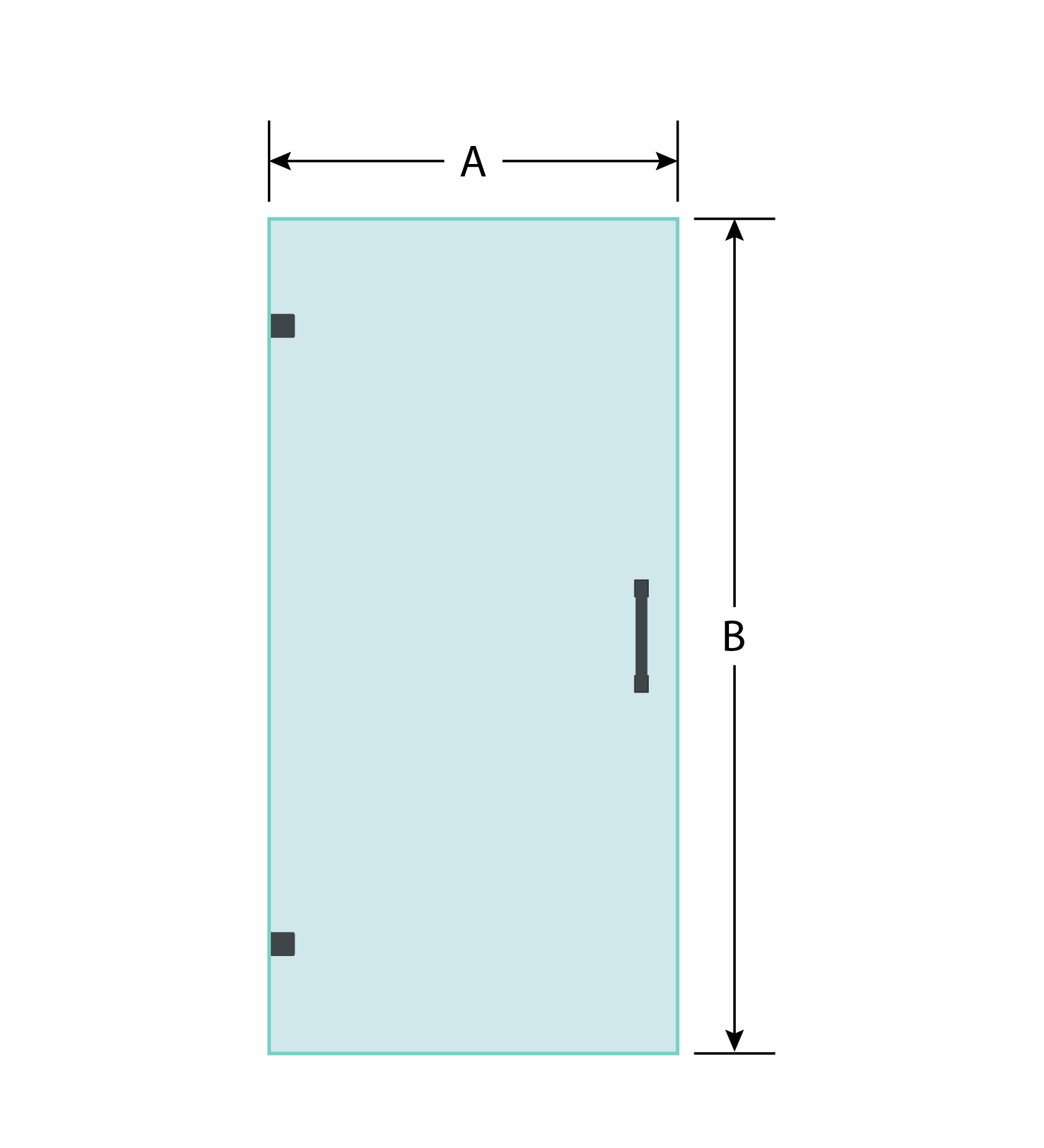 Single Shower Door The Glass Company NYC Glass Partition and Wall