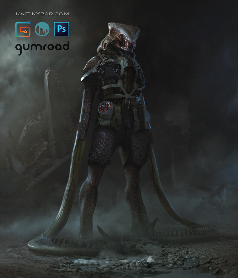 3d Coat For Concept Art by Kait Kybar