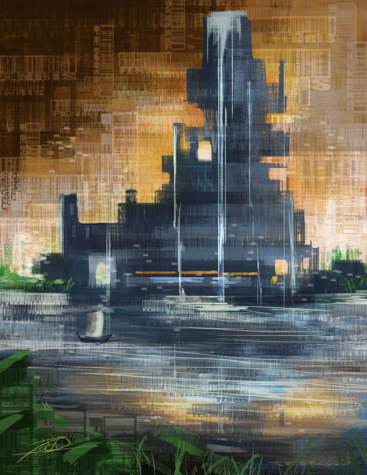 Elemental Tower by Joe Darkbugg