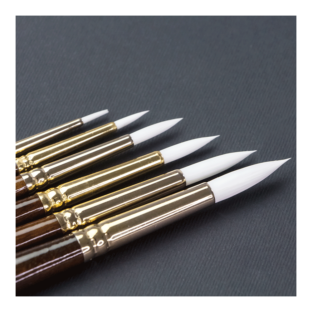 ROSA KOLOS Grace Kolinsky Sable Round Brushes ArtMaterials.CA