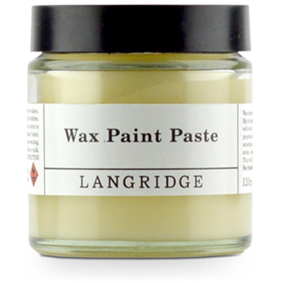 Langridge Wax Oil Paint Paste 120ml Art Material Supplies