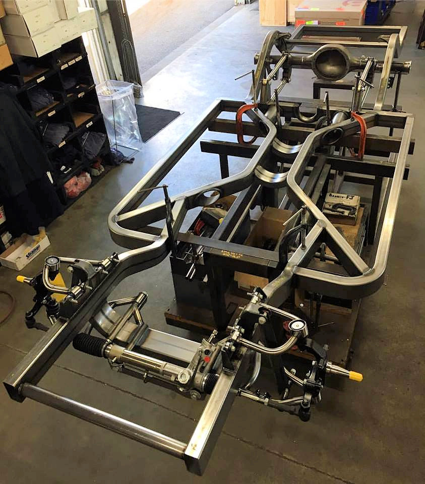 1954 Chevy Chassis For Alloways Hot Rod Shop Art Morrison