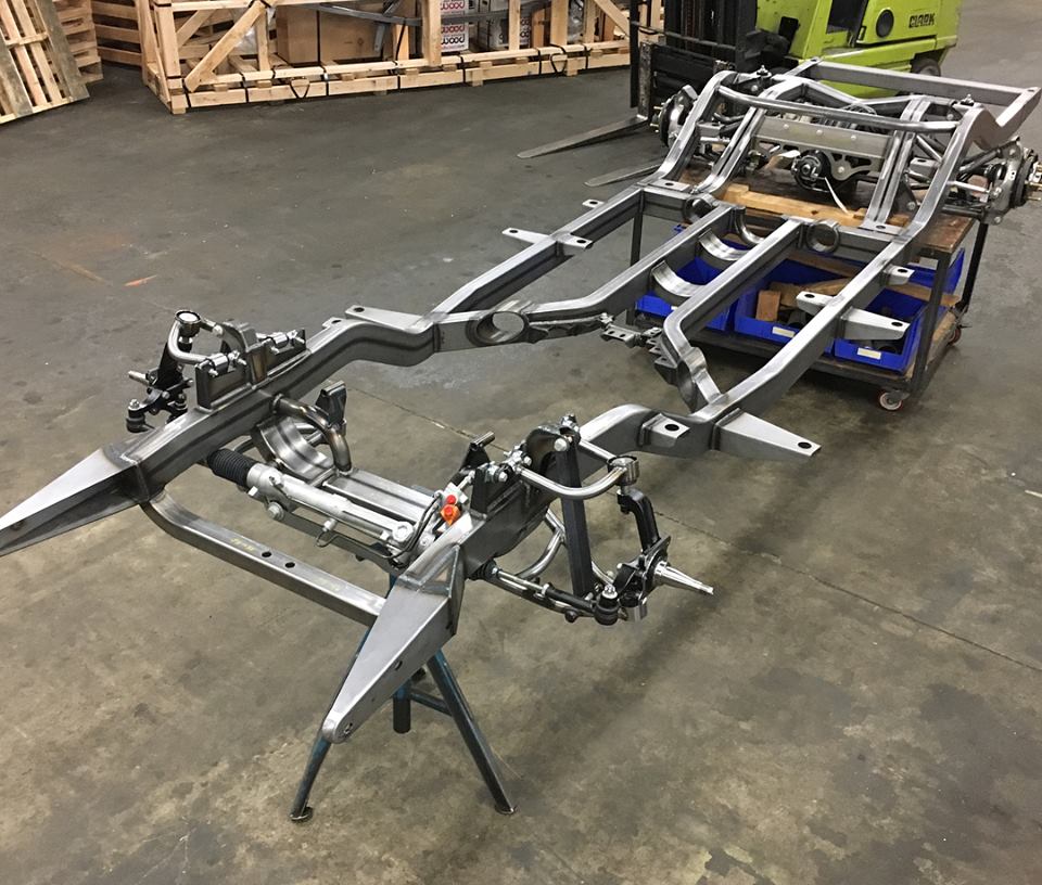 AME Chassis For 1955 Chevy 2 Door with Multilink IRS Art Morrison