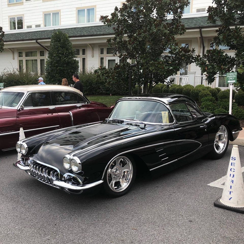 Larry Olson's 1958 Corvette Art Morrison