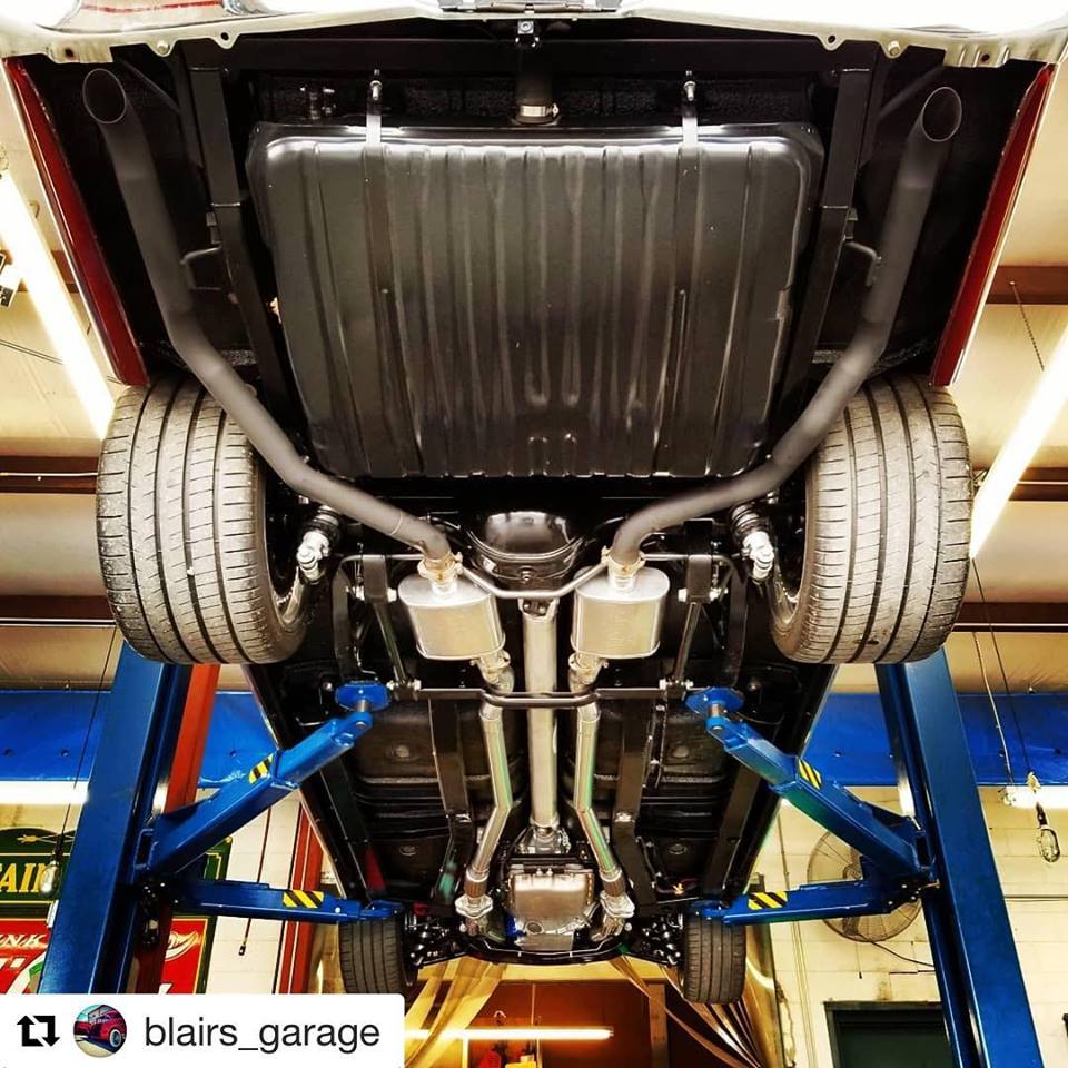 ABody Chassis View of Marc's Garage Chevelle Art Morrison