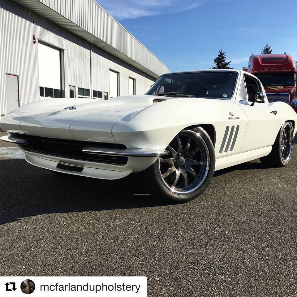 1965 Corvette Built By Street Rods by Denny Art Morrison