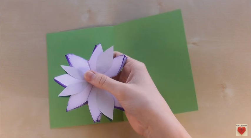 How to Make 3D Flower PopUp Card Art & Craft Ideas