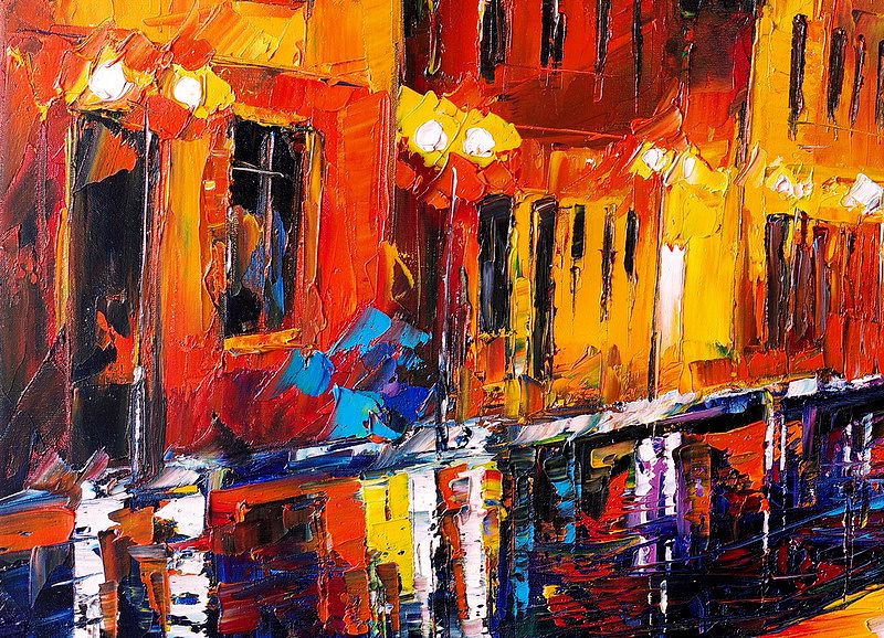 Andrzej Ziemkowski "City at night" Artnesto