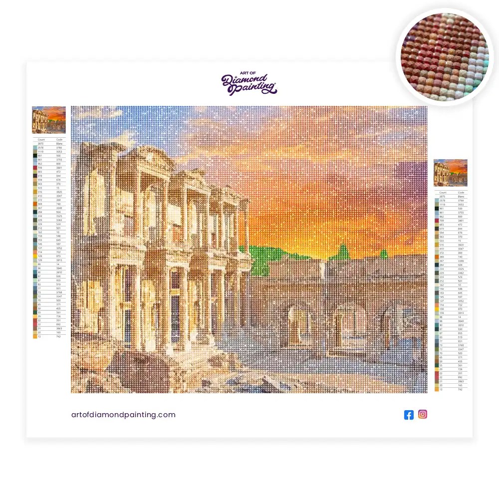 Turkish Ruins Diamond Painting Painting Diamond Painting Kits