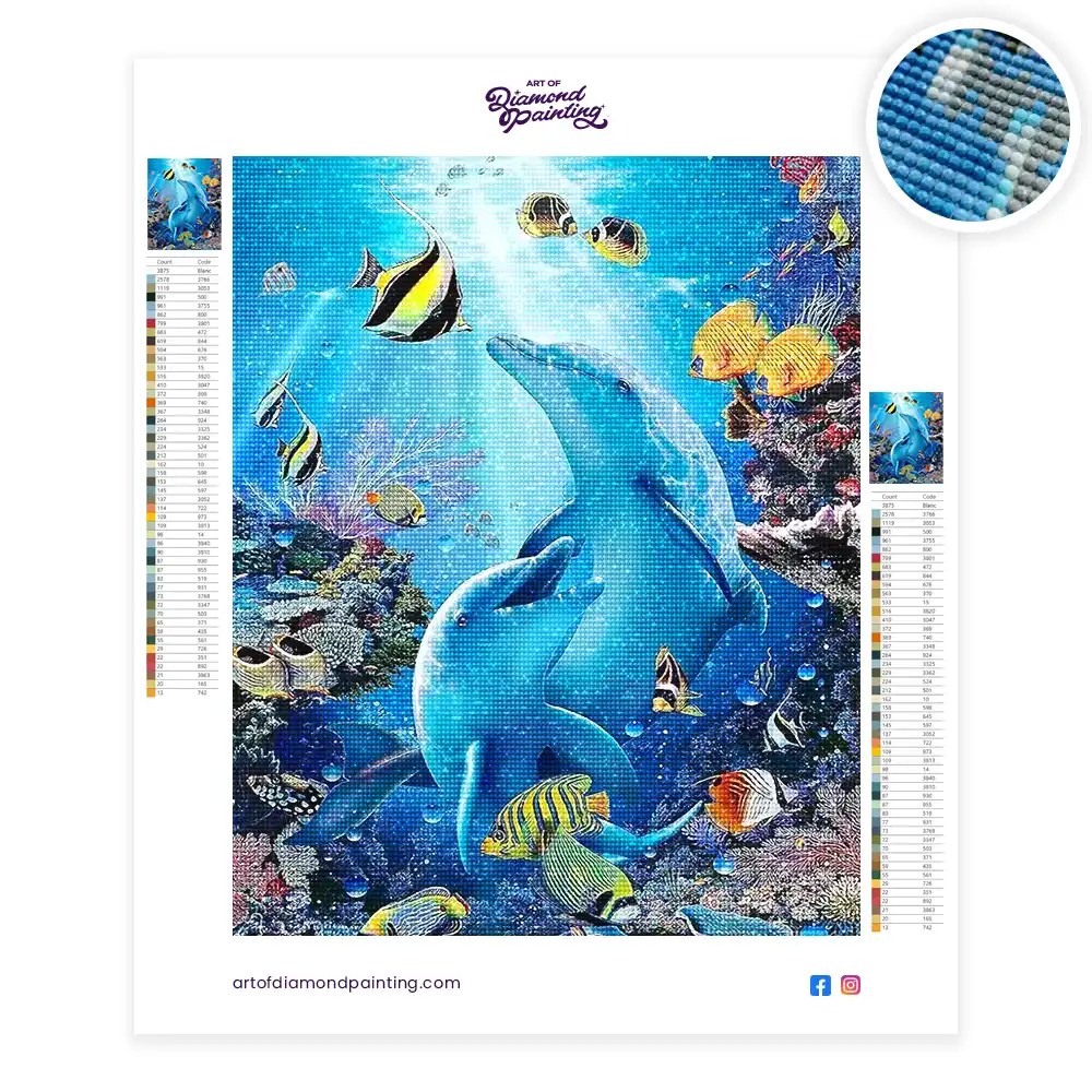 Underwater World Diamond Painting Painting Diamond Painting Kits