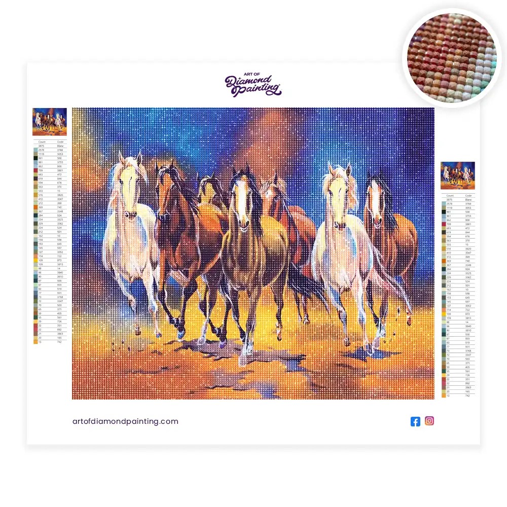 Horse Diamond Painting Diamond Painting Kits