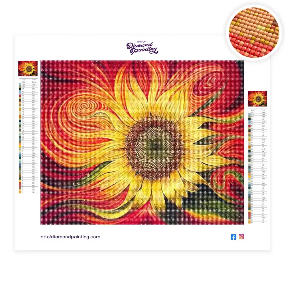 Sunflower Diamond Painting Painting Diamond Painting Kits