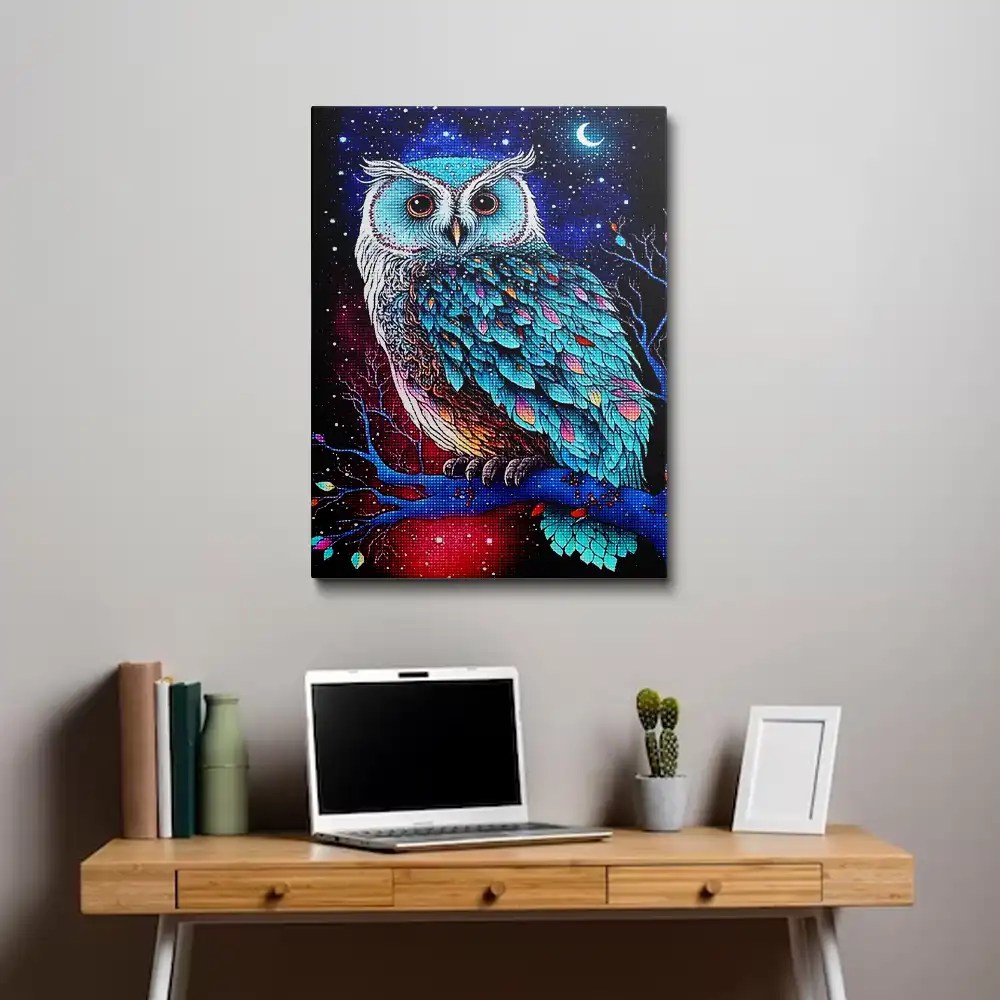 Two Owls Diamond Painting Painting Diamond Painting Kits