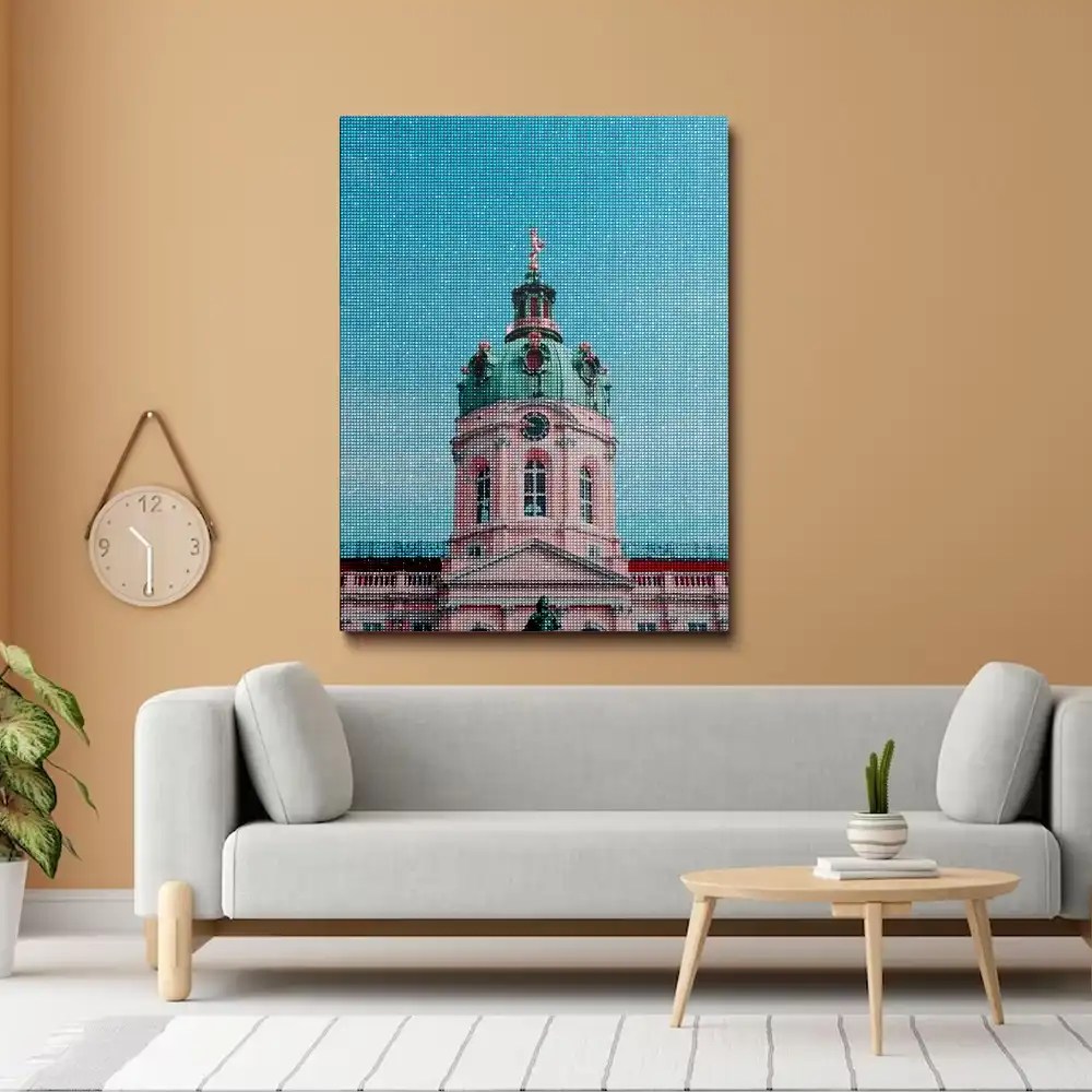 Charlottenburg Palace Berlin Diamond Painting Painting Diamond