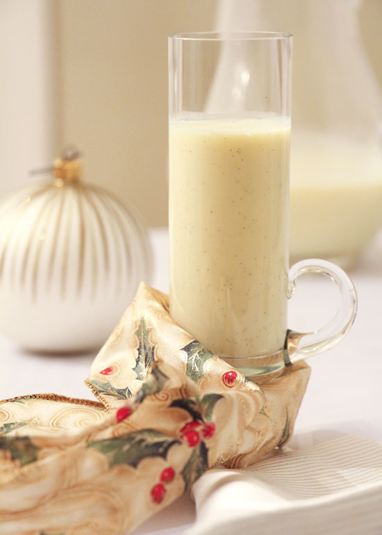 Christmas Drinking Custard Art of Natural Living