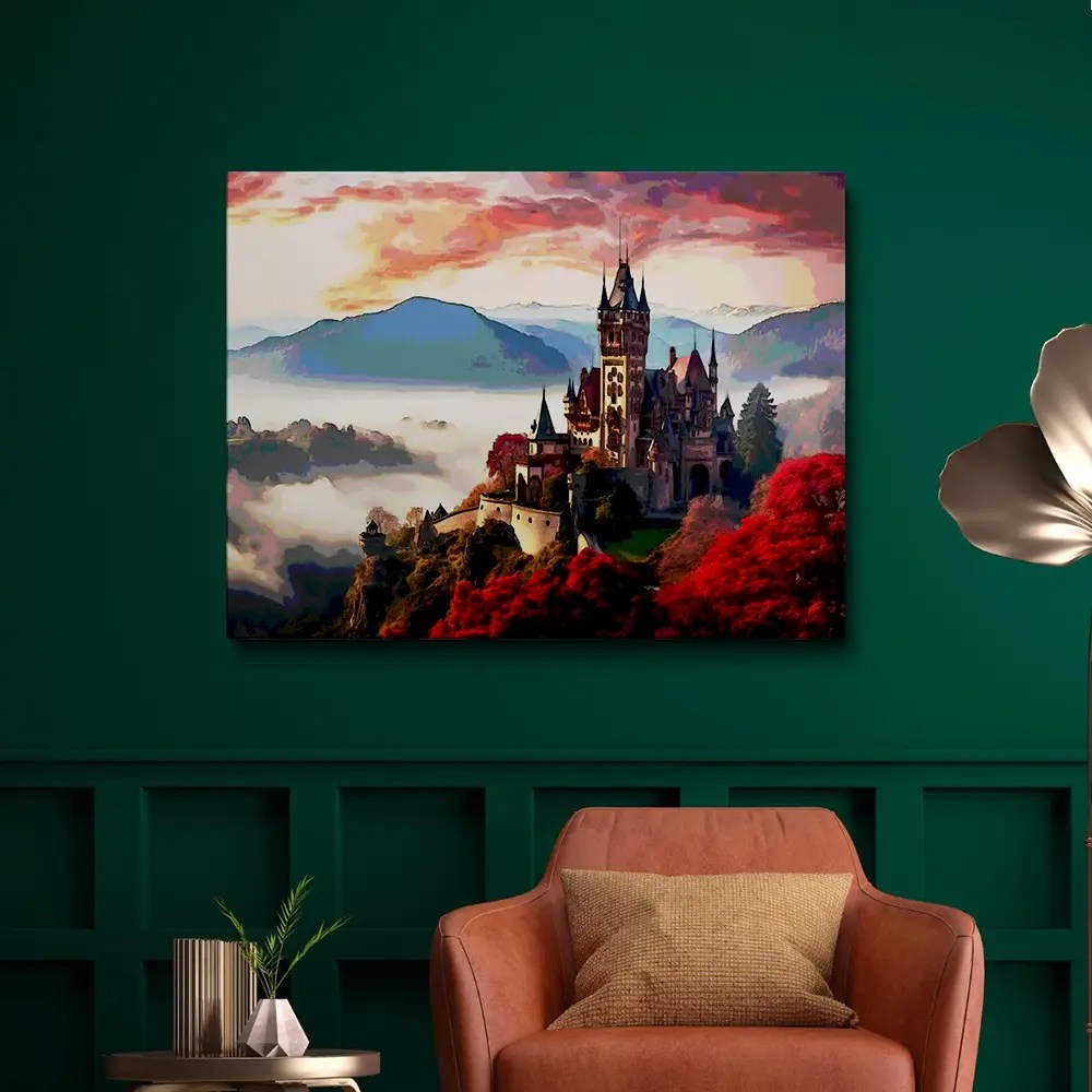 Luxembourg Painting Art Of Paint By Numbers