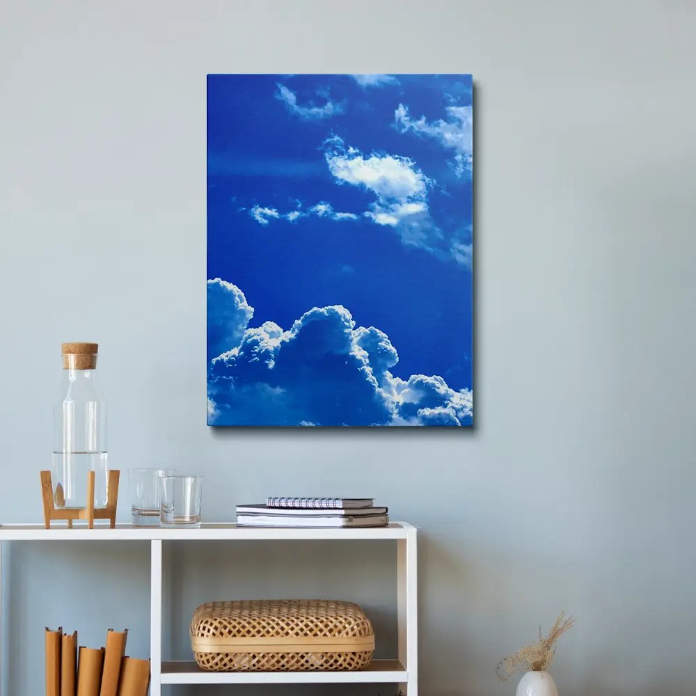 Blue Sky Painting Art Of Paint By Numbers