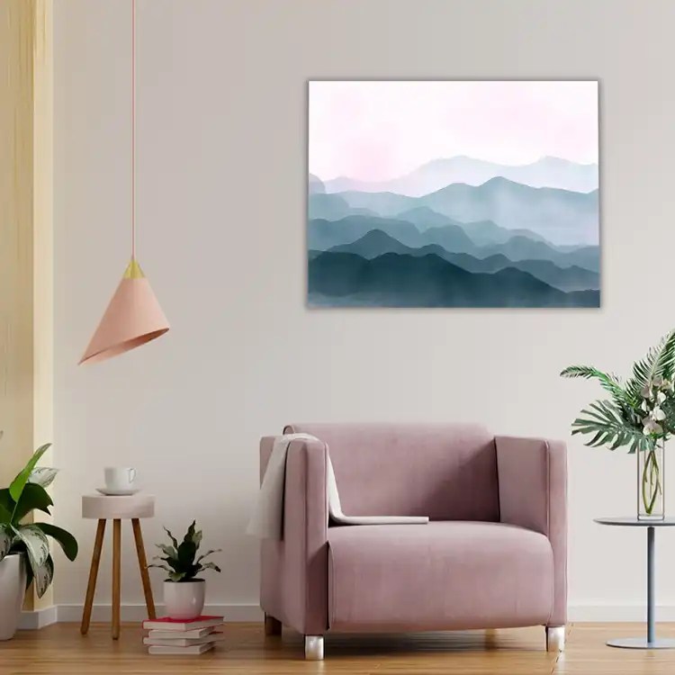 Smoky Mountains Painting Painting Art Of Paint By Numbers