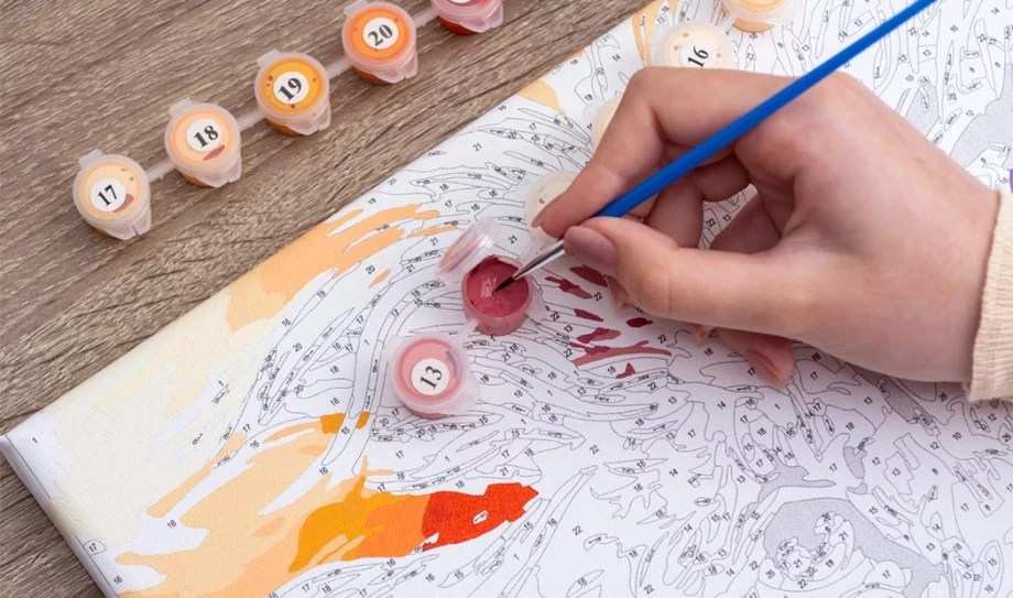 Acrylic Painting Ideas For Paint By Number Useful Technique