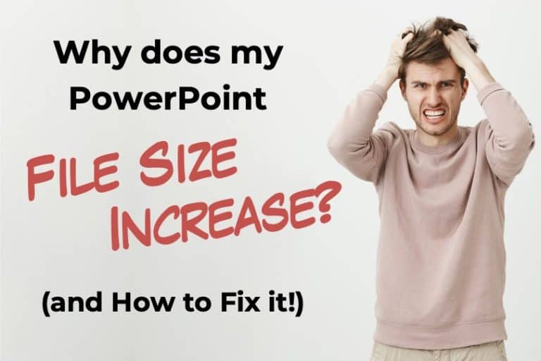 Why do PowerPoint Files get So Big & How to Reduce the Size! Art of