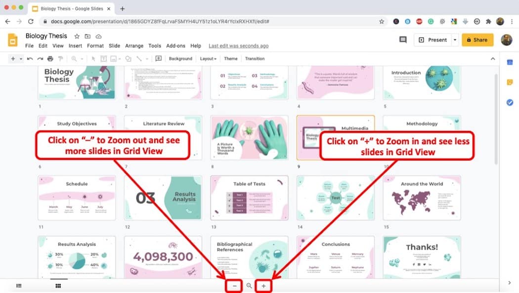 Slide Sorter View in Google Slides (Everything You Need to Know!) Art