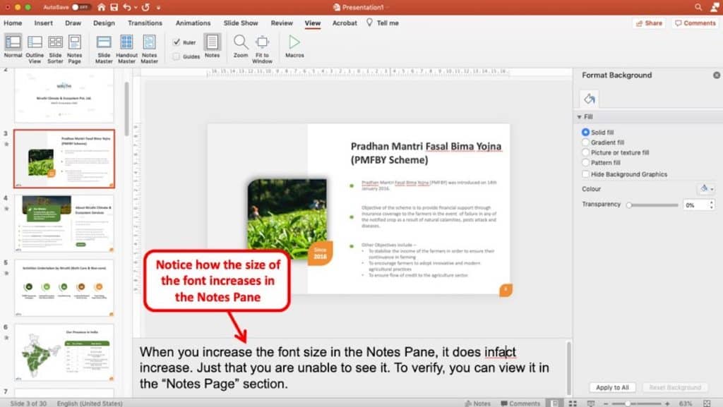 Are Your PowerPoint Notes Too Small? Here's How to Fix it! Art of