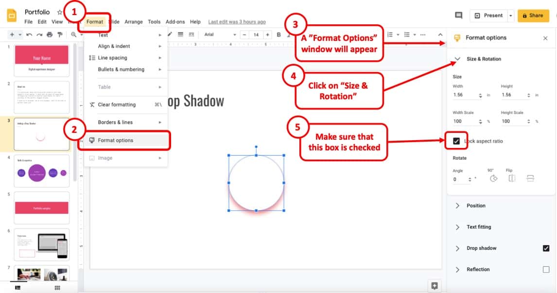 How to Format Shapes in Google Slides? The ULTIMATE Guide! Art of