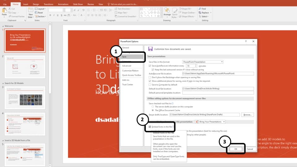 Remove Embedded Fonts in PowerPoint! [An EASY Solution!] Art of