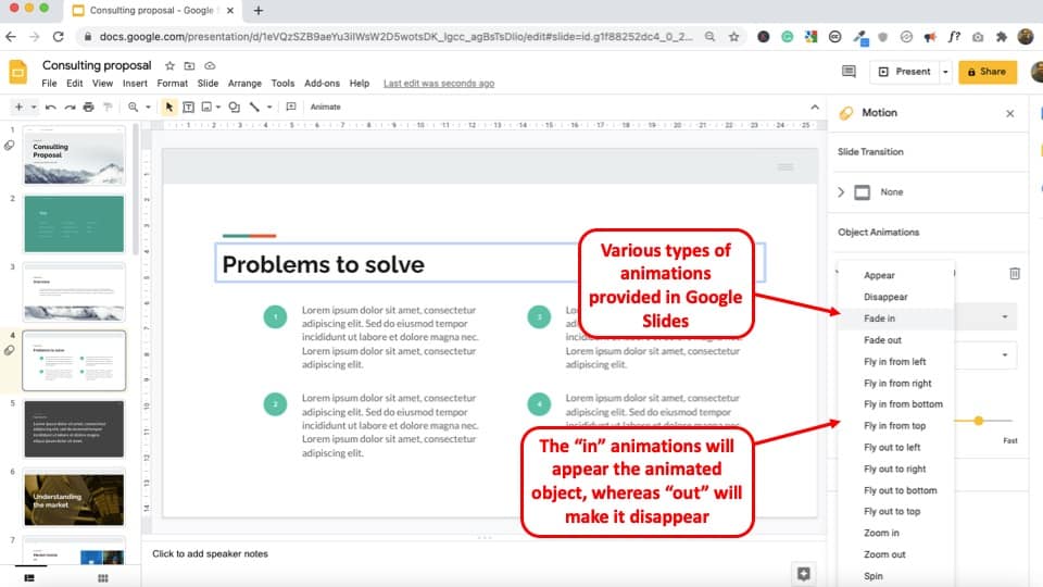 How to Animate in Google Slides? [Everything to Know!] Art of