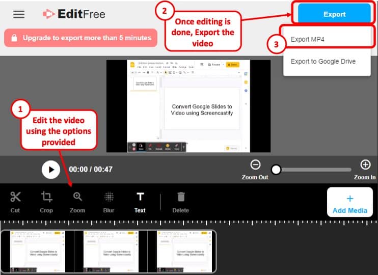 How to Convert Google Slides to Video [For FREE] Art of Presentations