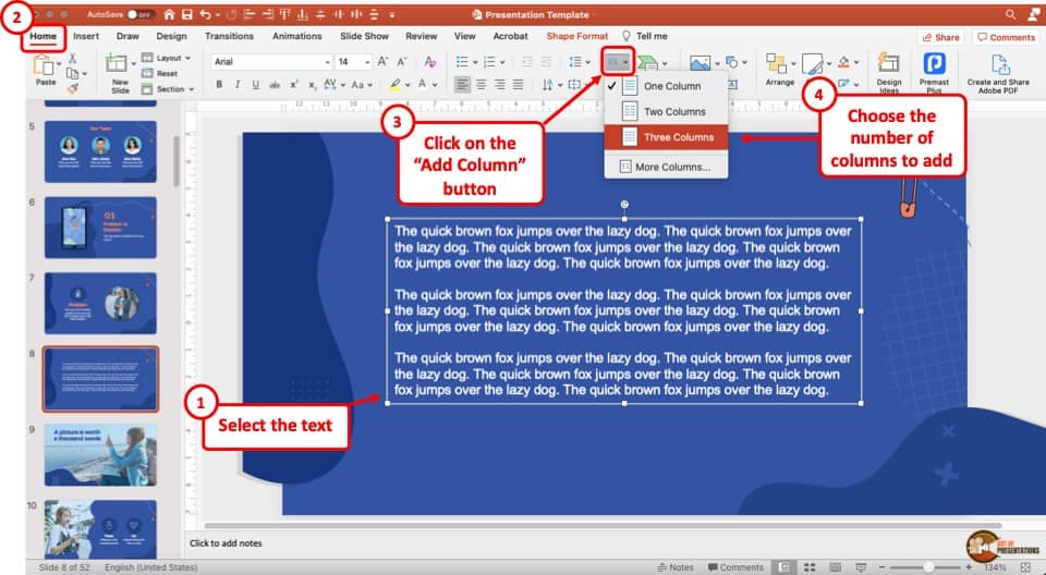 How to Format Text in PowerPoint? [A Complete Tutorial!] Art of