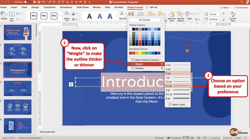 How to Outline Text in PowerPoint? [A Helpful Guide!] Art of
