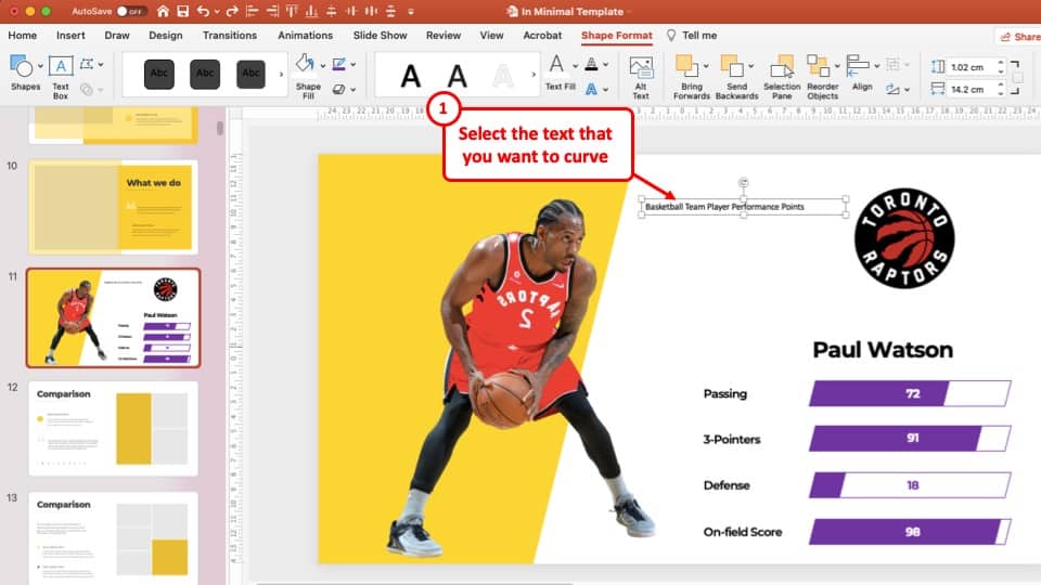 How to Curve Text in PowerPoint? [Everything to Know!] Art of