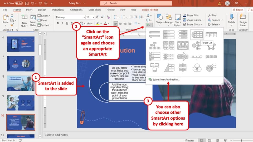 SmartArt in PowerPoint A Complete Guide [With Pictures!] Art of